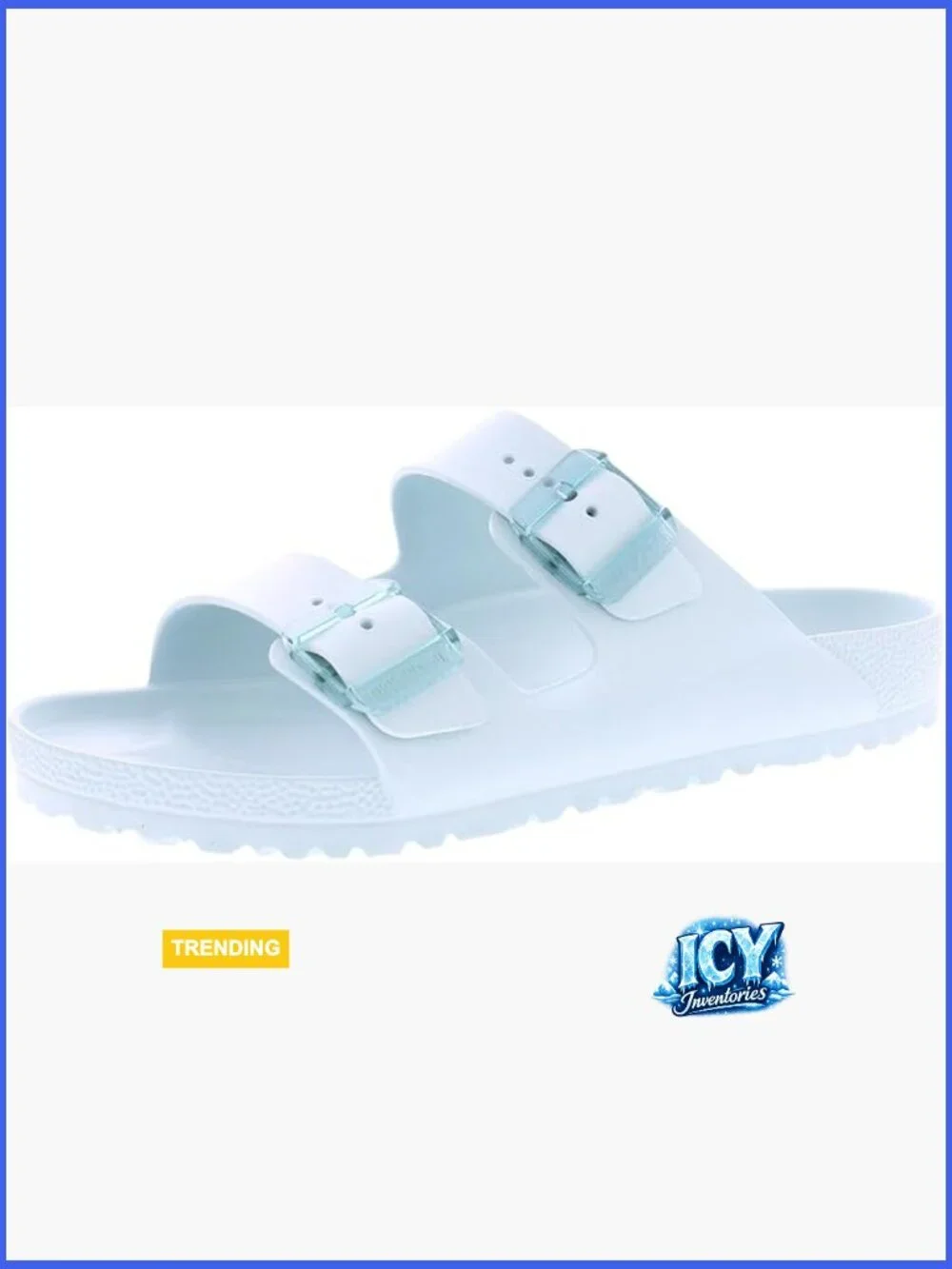 EVA Slide Sandals with Slingback Strap